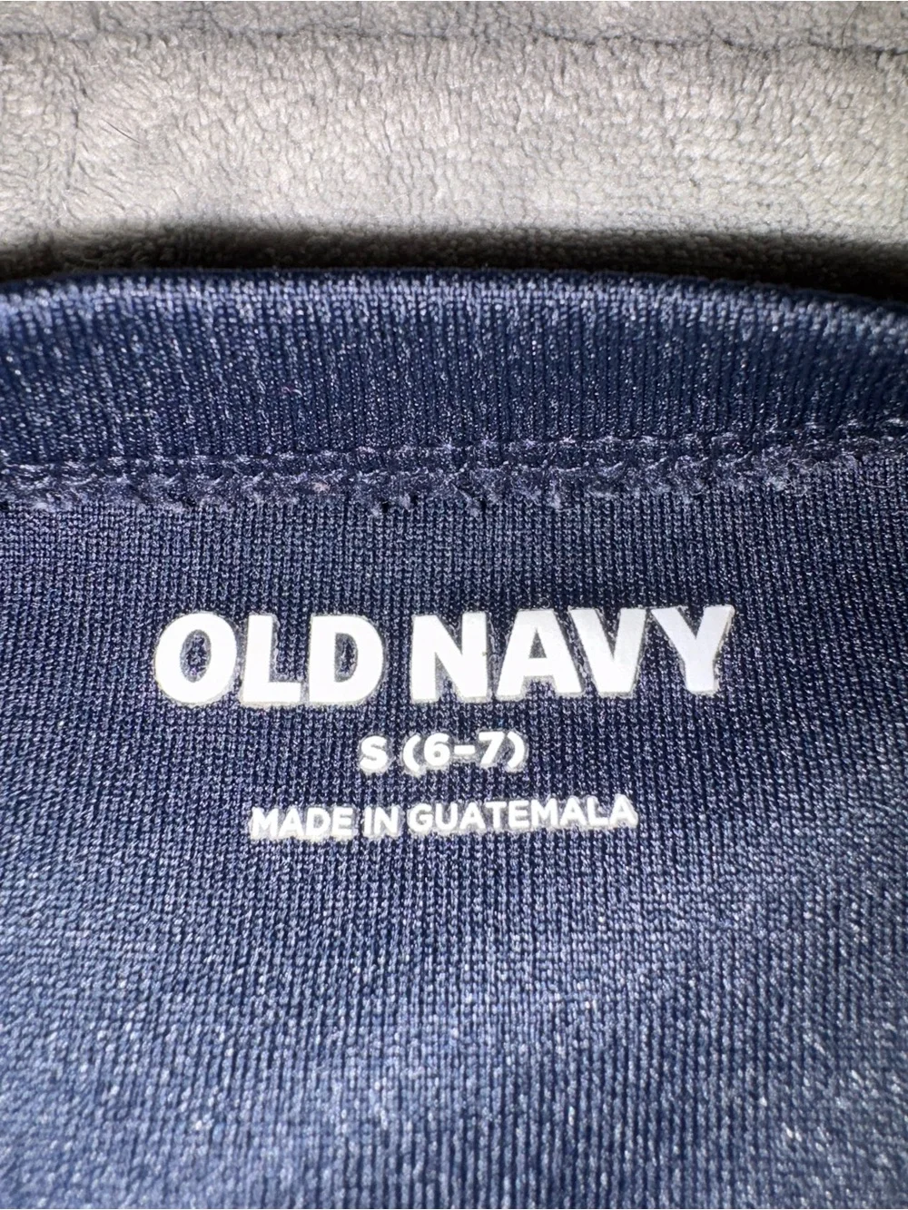 Old Navy Navy Blue Short Sleeve Crew Tee